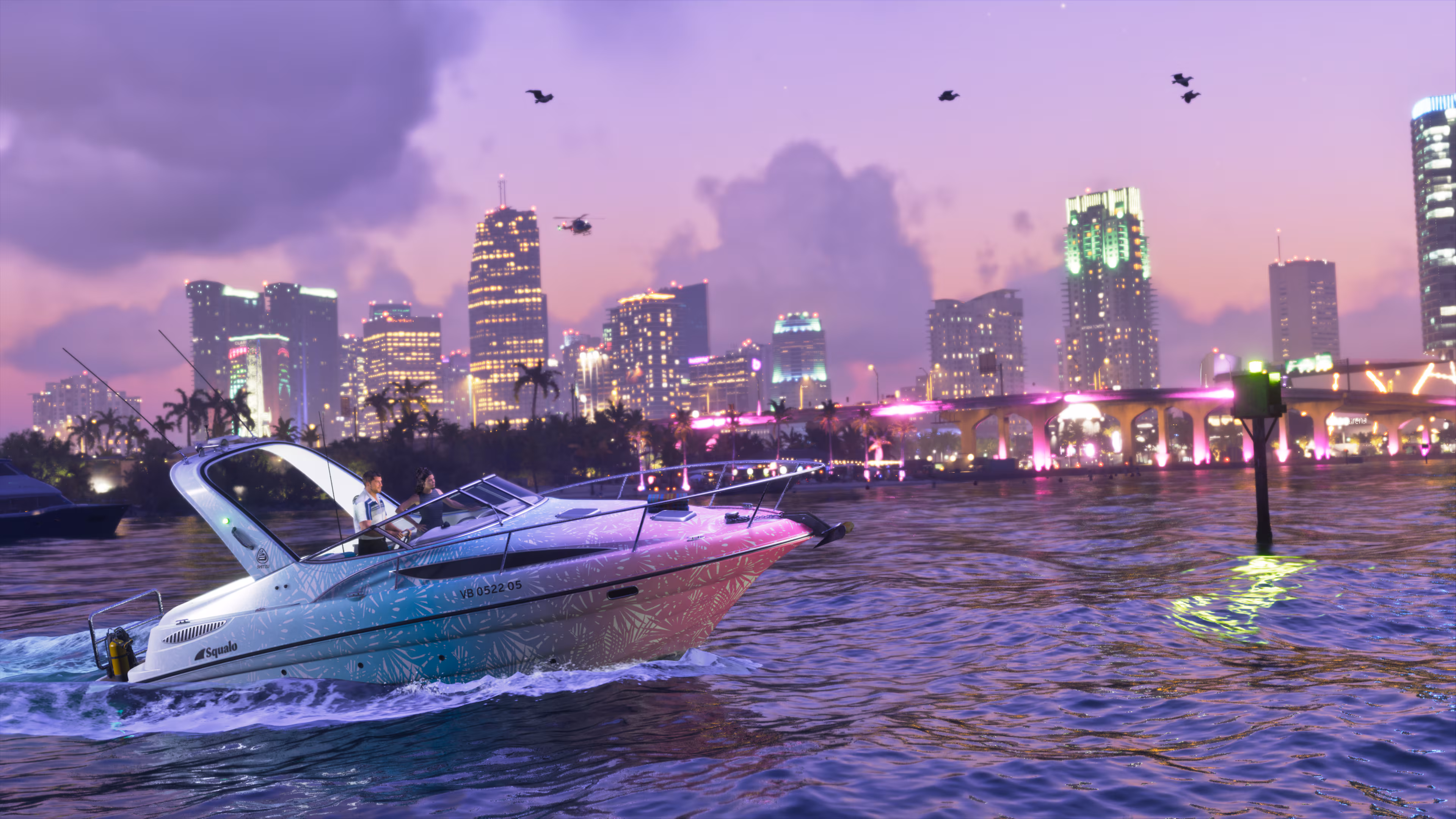 Neon city gaming atmosphere